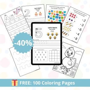 Montessori Mega Pack for Tracing Lines: Alphabet, Numbers, Math, Patterns, and Coloring Pages