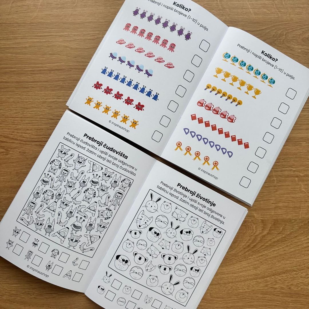 Mala Matematika radna bilježnica