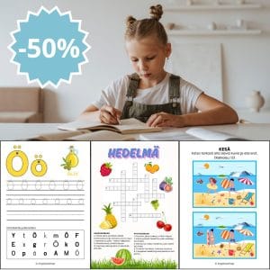 Suomen aakkoset ja ristisanatehtävät