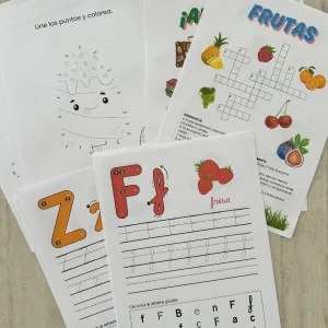 Abecedario español, crucigramas, adivinanzas