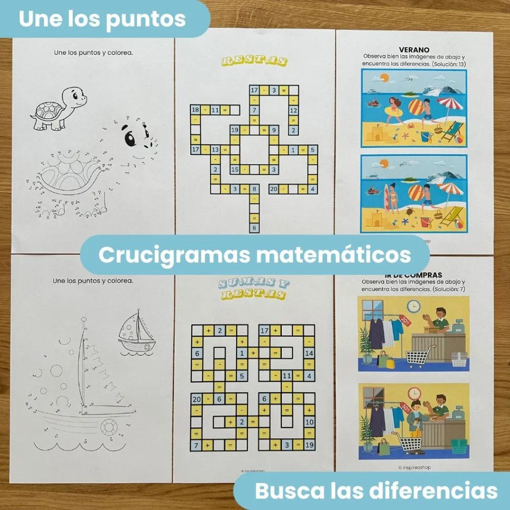 Abecedario español, crucigramas, adivinanzas