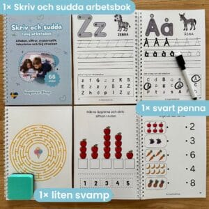 SE Skriv och sudda arbetsbok 1