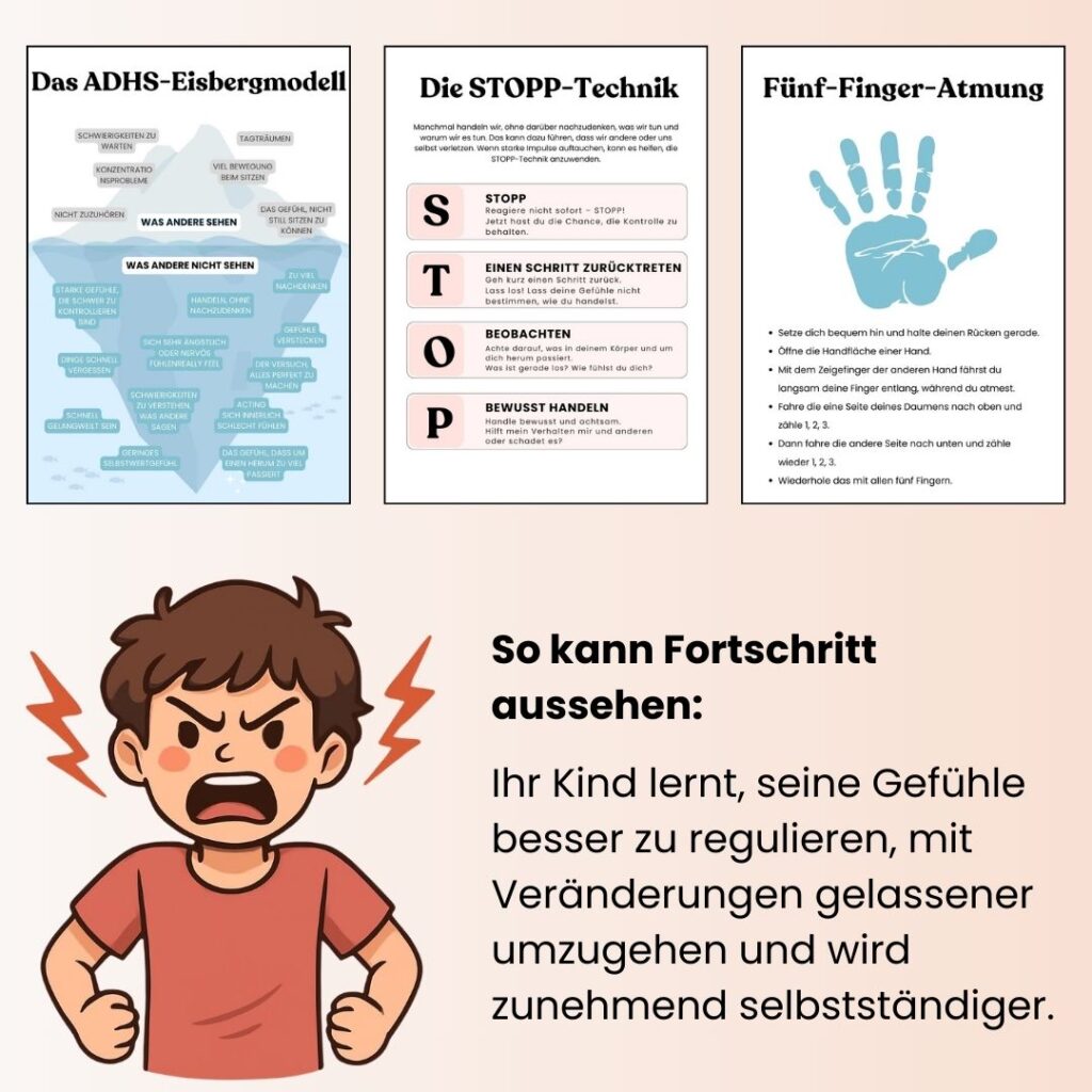 ADHS-System für Ruhe, Fokus und Routinen für Kinder und Jugendliche