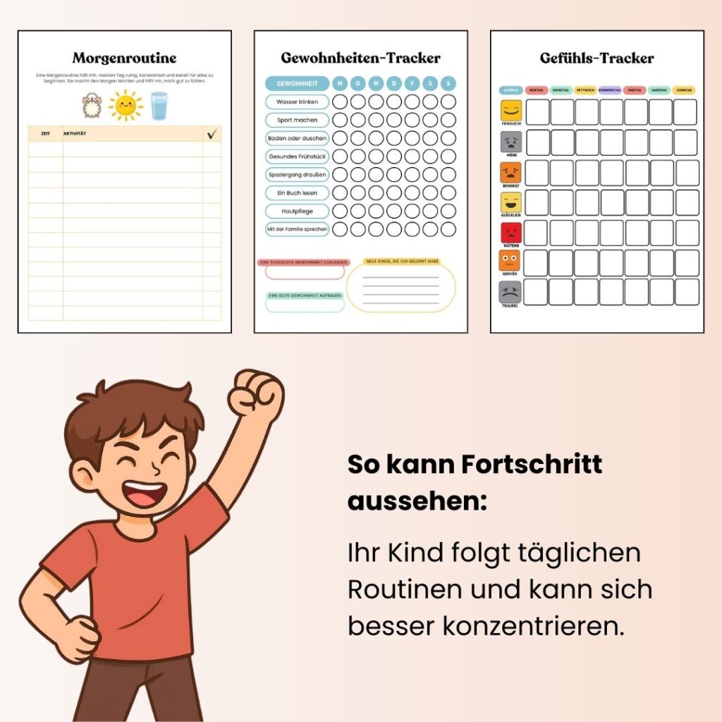 ADHS-System für Ruhe, Fokus und Routinen für Kinder und Jugendliche