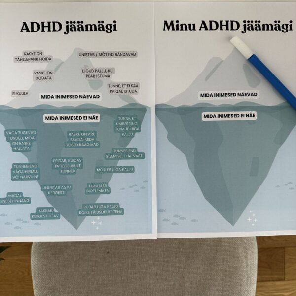 ADHD rahu, keskendumise ja rutiinide süsteem