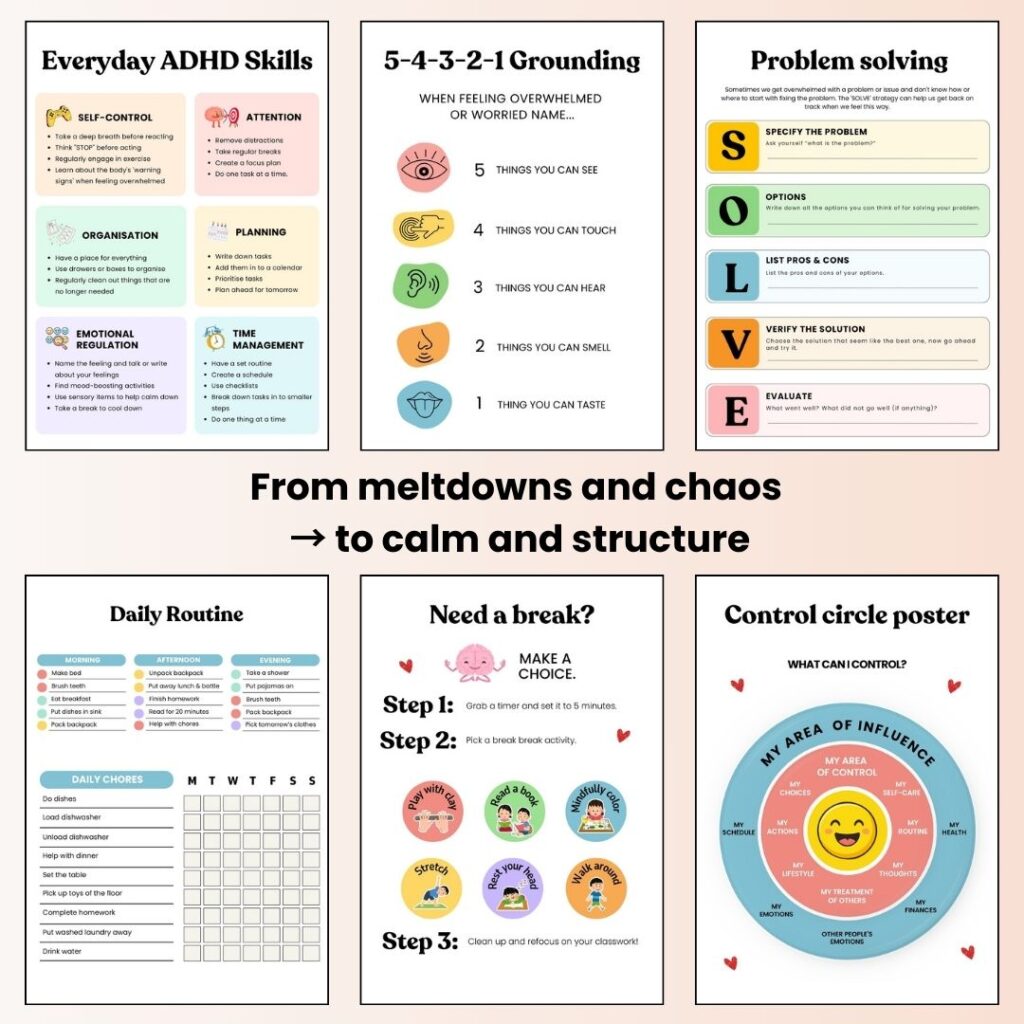 ADHD Calm, Focus & Routine System
