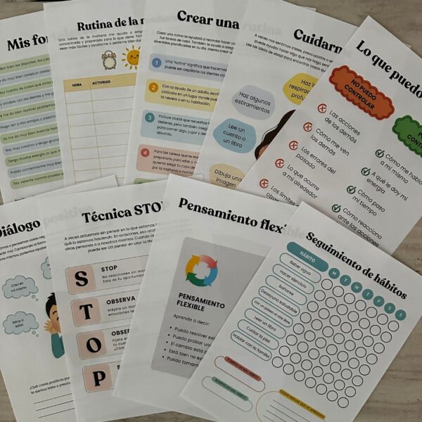 Sistema de calma, concentración y rutinas para niños con TDAH