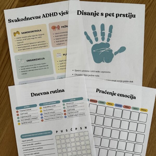 ADHD sustav za smirenost, fokus i rutinu