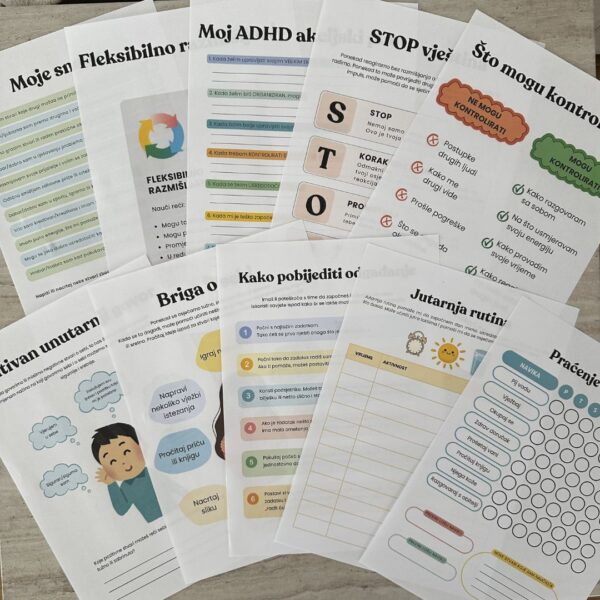 ADHD sustav za smirenost, fokus i rutinu