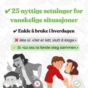 Foreldreguide: Hva du kan si i stedet for å rope til barnet ditt