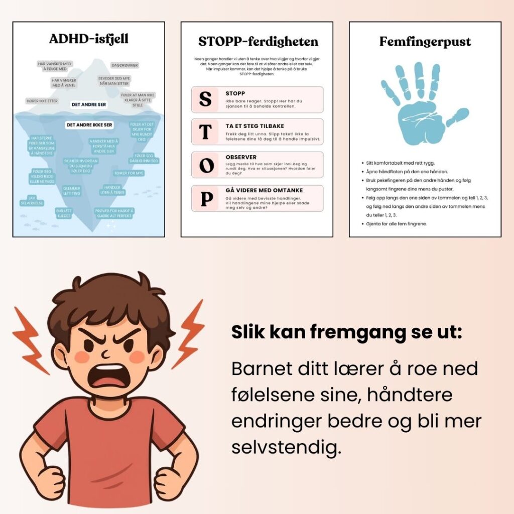 ADHD-system for ro, fokus og rutiner