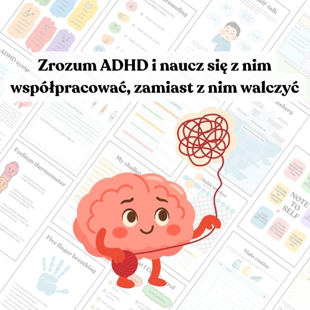 System ADHD wspierający spokój, koncentrację i rutynę dla dzieci i nastolatków