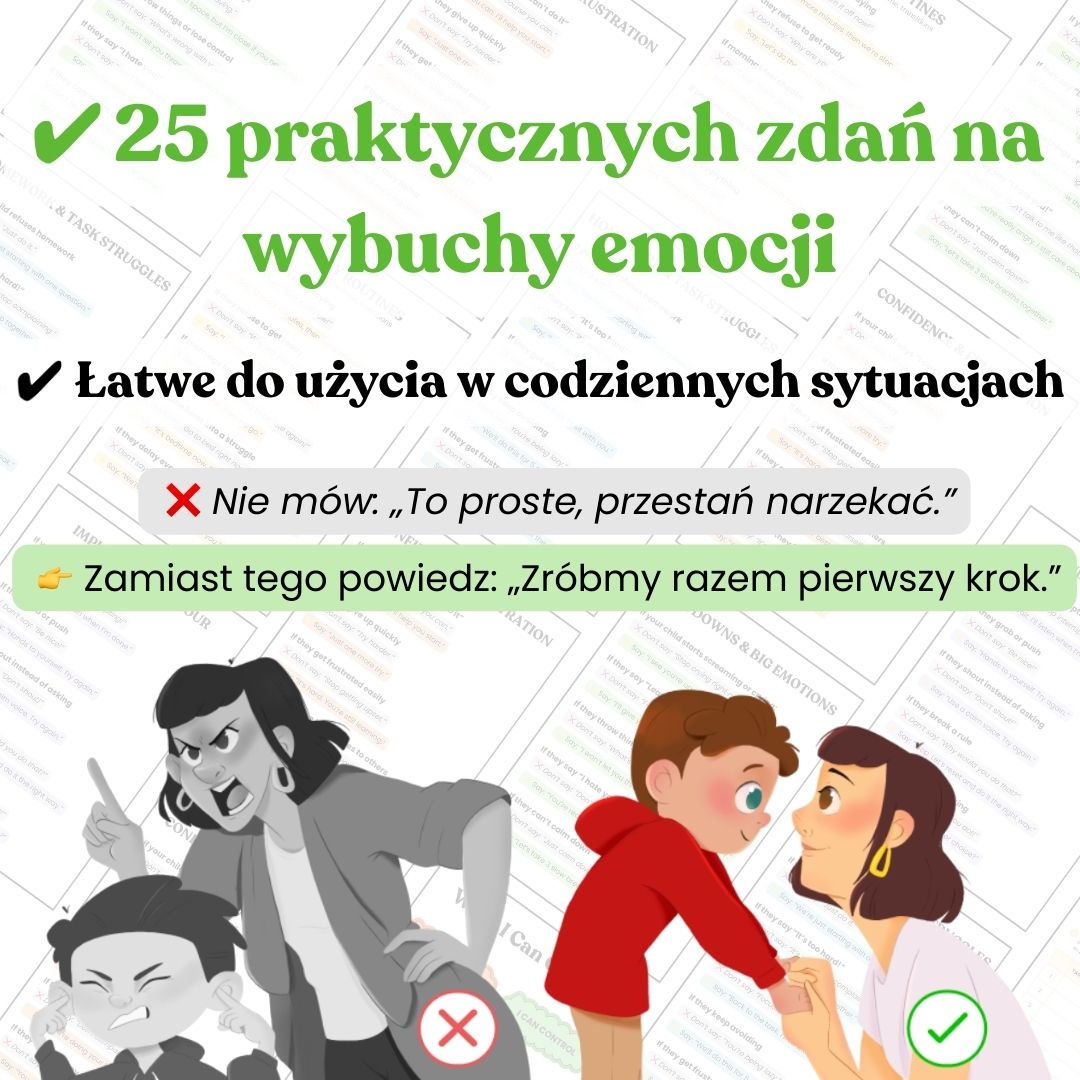 Poradnik dla rodziców: Co mówić zamiast krzyczeć na dziecko