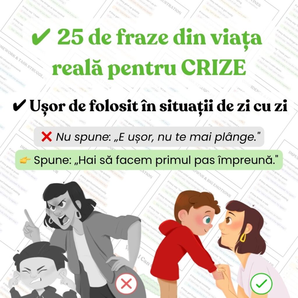 Ghidul părinților: Ce să spui în loc să țipi la copilul tău