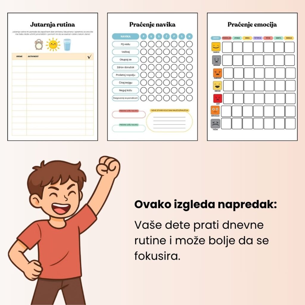 ADHD sistem za smirenost, fokus i rutinu