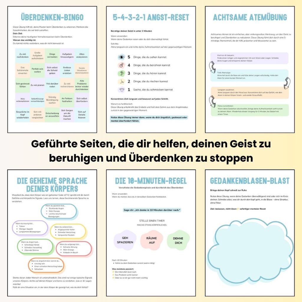 Stoppe Grübeln & beruhige deinen Geist