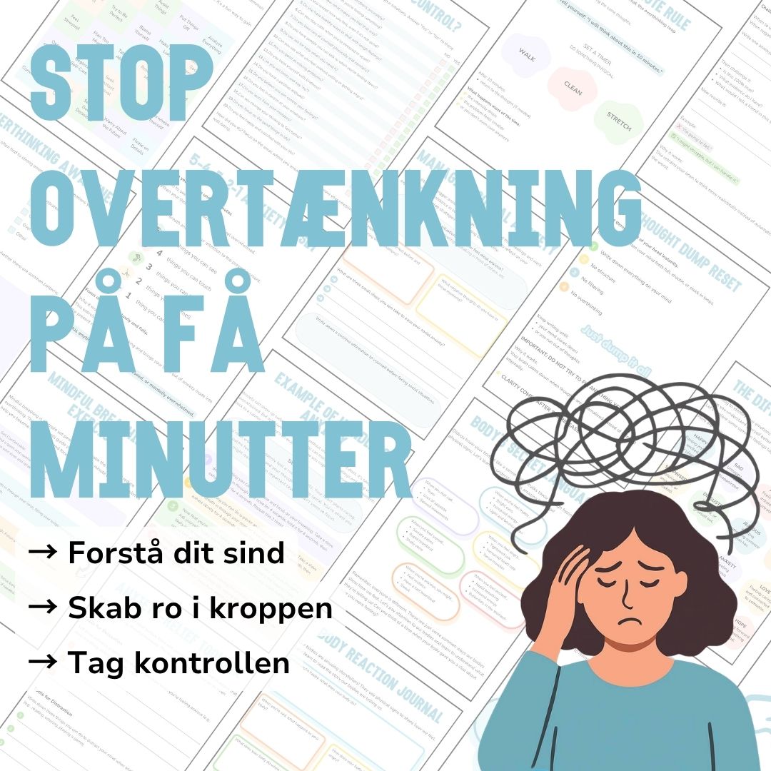Stop overtænkning & skab ro i sindet