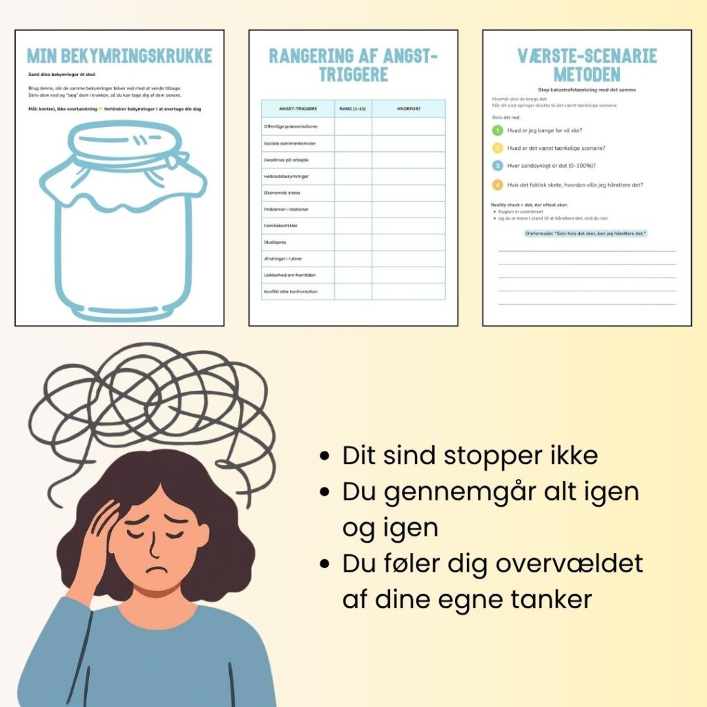 Stop overtænkning & skab ro i sindet