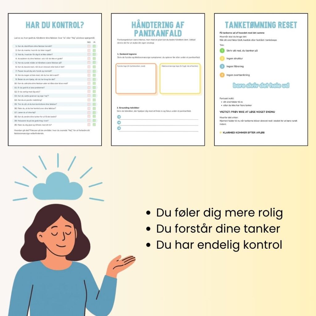 Stop overtænkning & skab ro i sindet