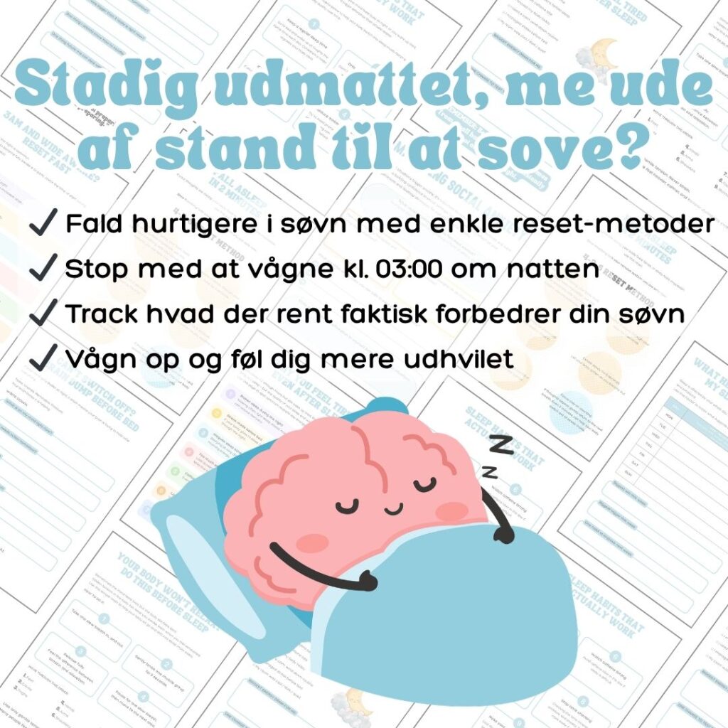 Trin-for-trin værktøjer til at sove bedre i nat