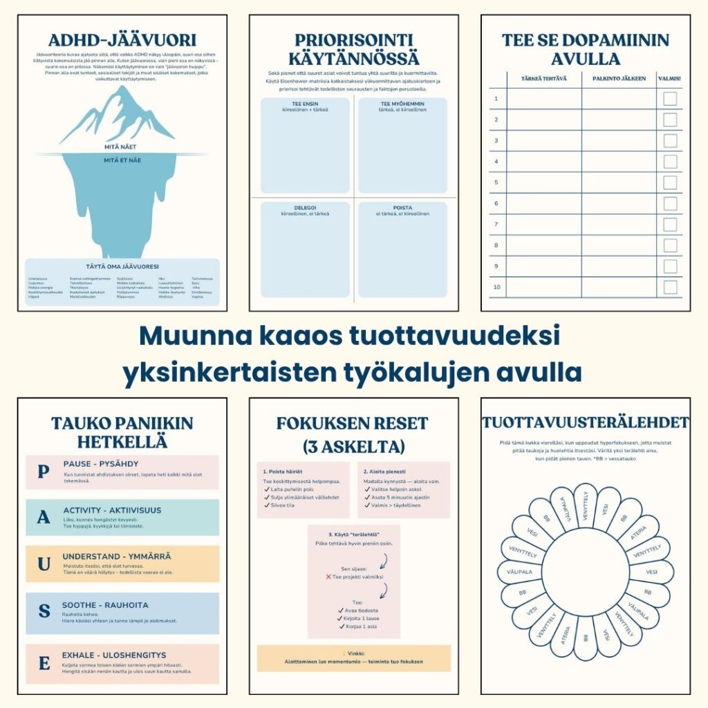 Aikuisten ADHD reset -järjestelmä
