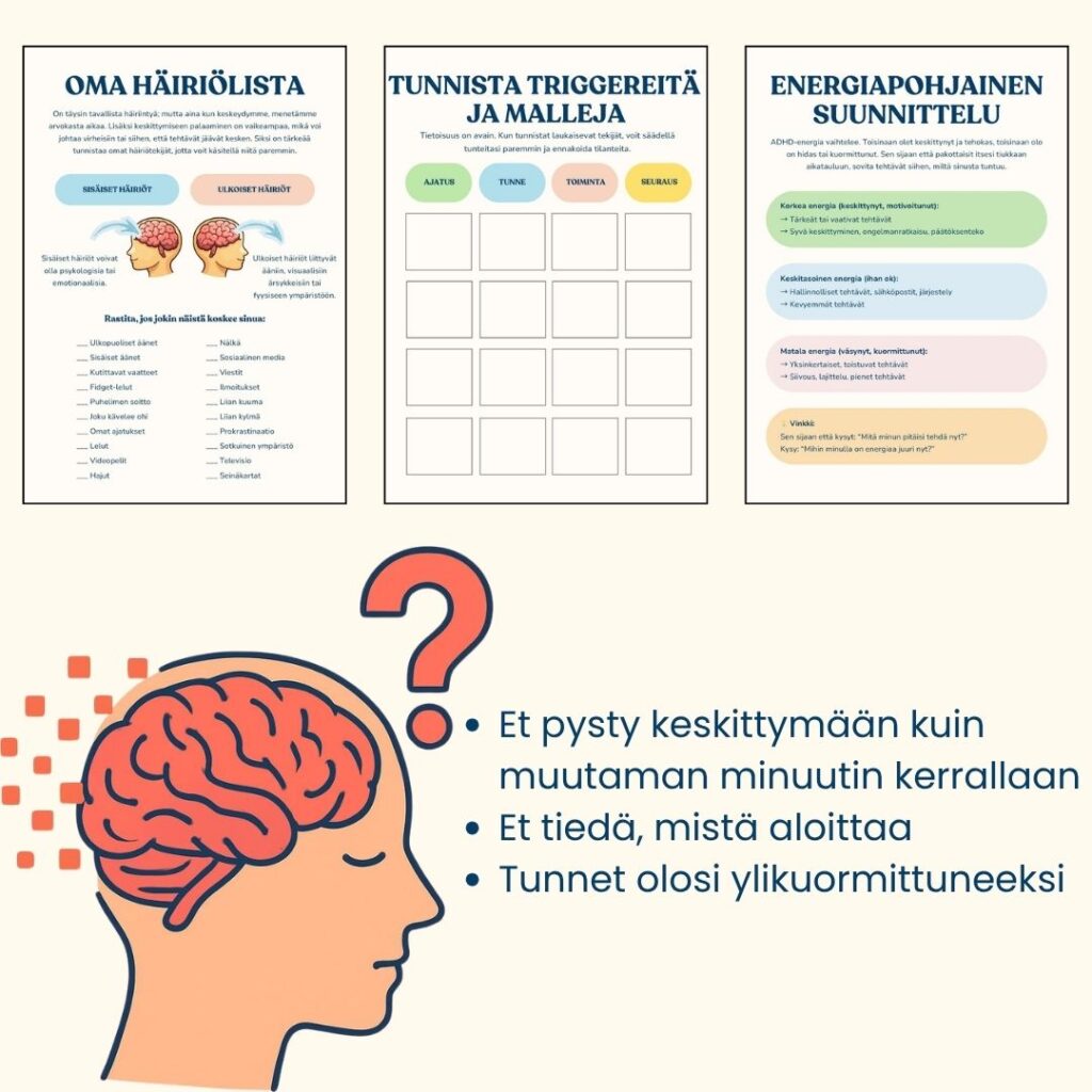 Aikuisten ADHD reset -järjestelmä