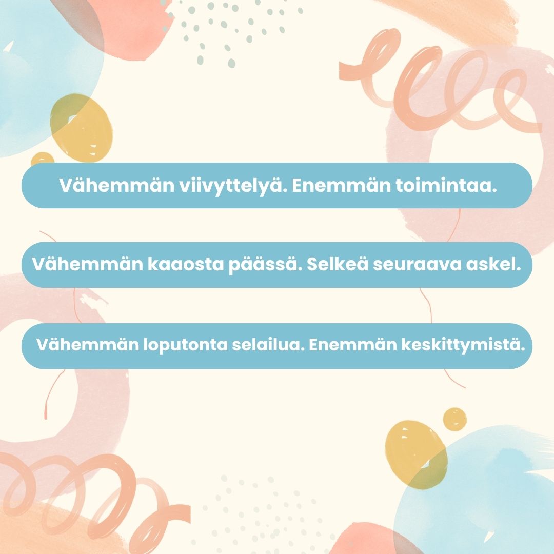 Aikuisten ADHD reset -järjestelmä