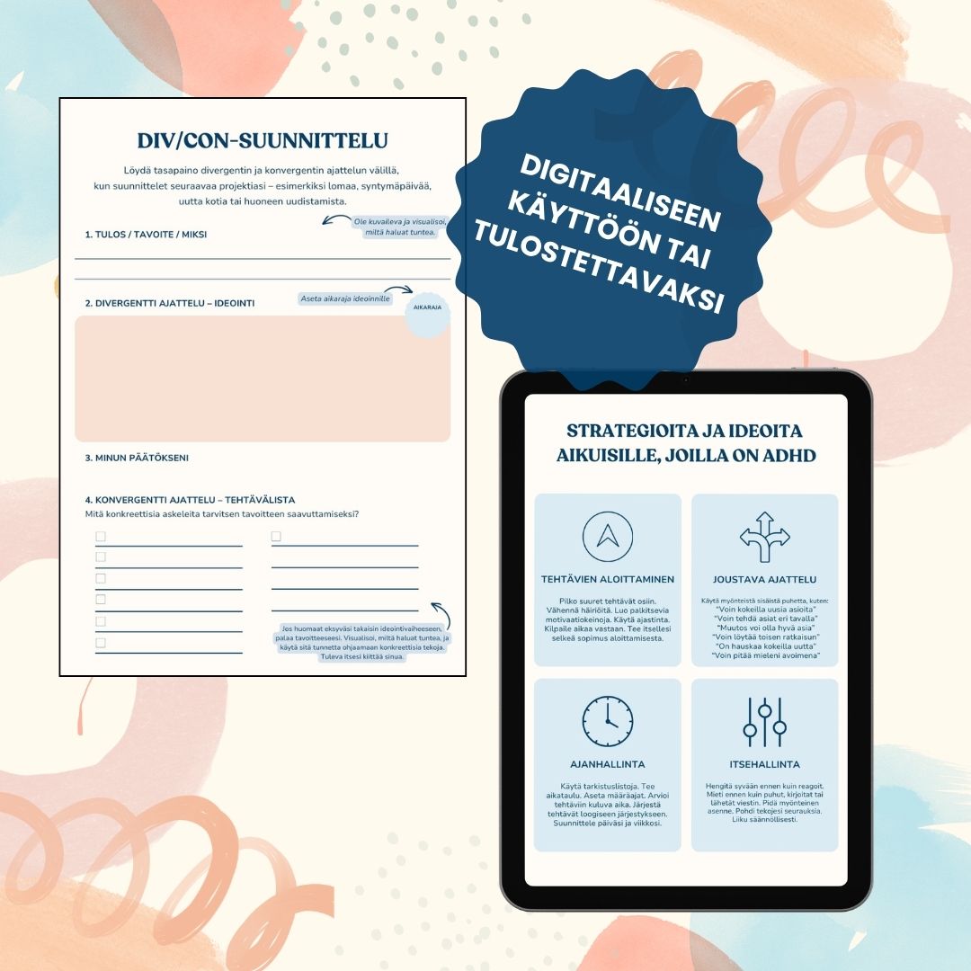 Aikuisten ADHD reset -järjestelmä