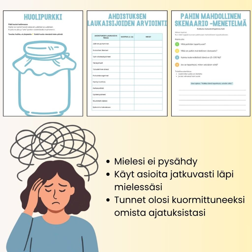 LOPETA YLIAJATTELU & RAUHOITA MIELESI