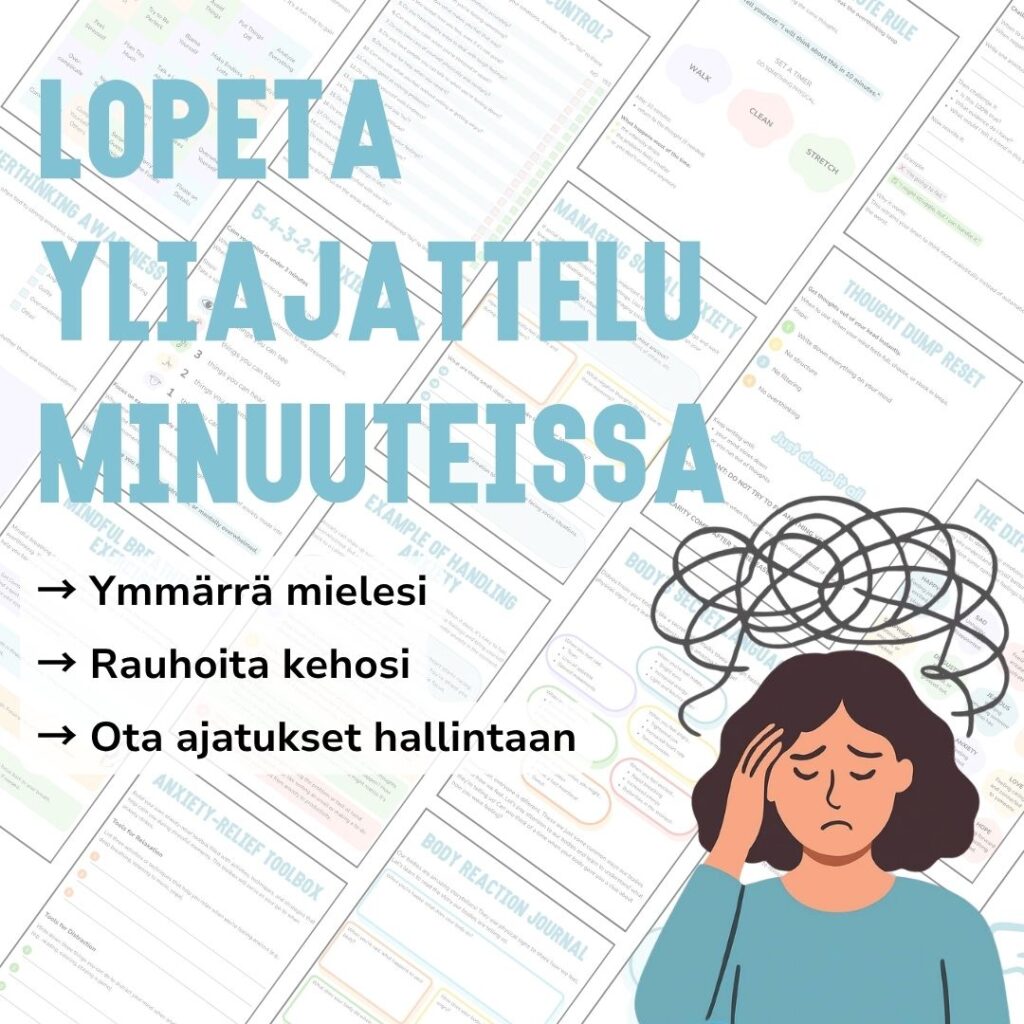 LOPETA YLIAJATTELU & RAUHOITA MIELESI