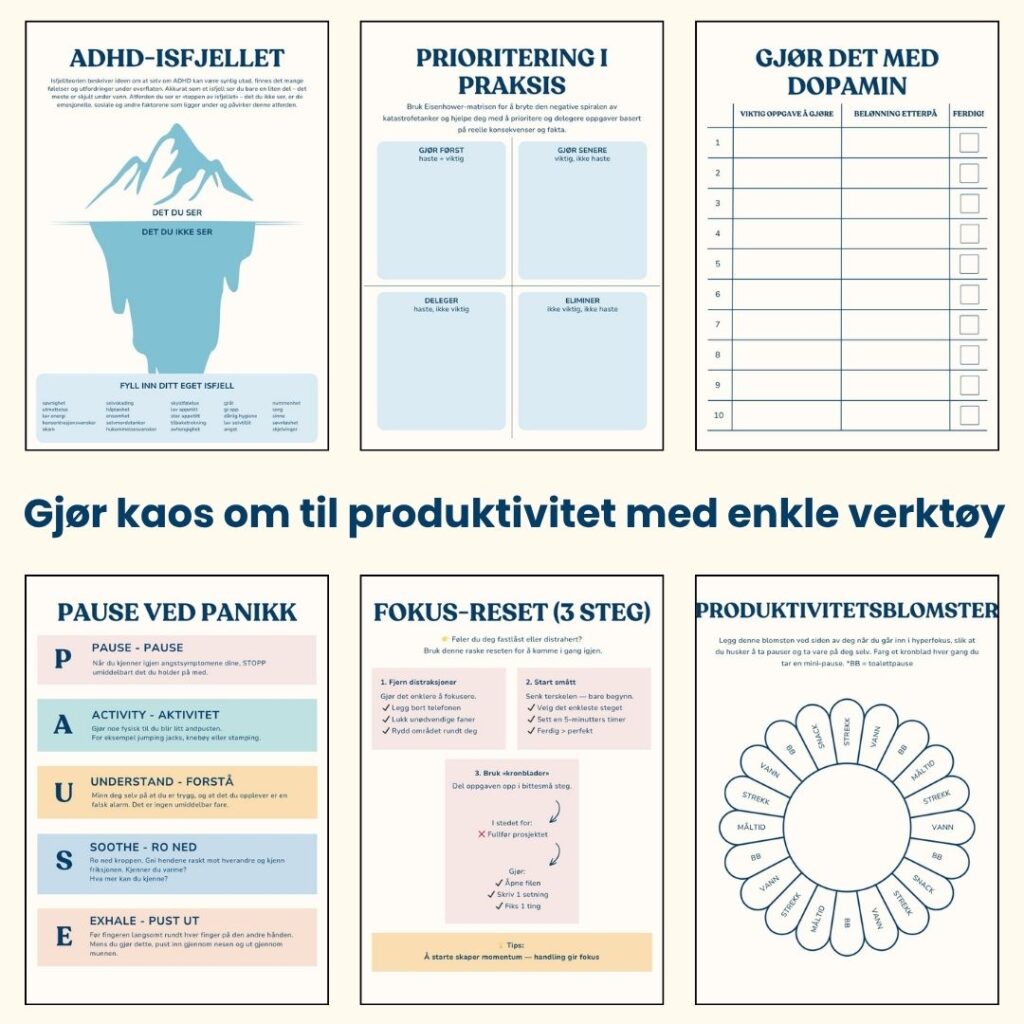 ADHD Reset-system for voksne