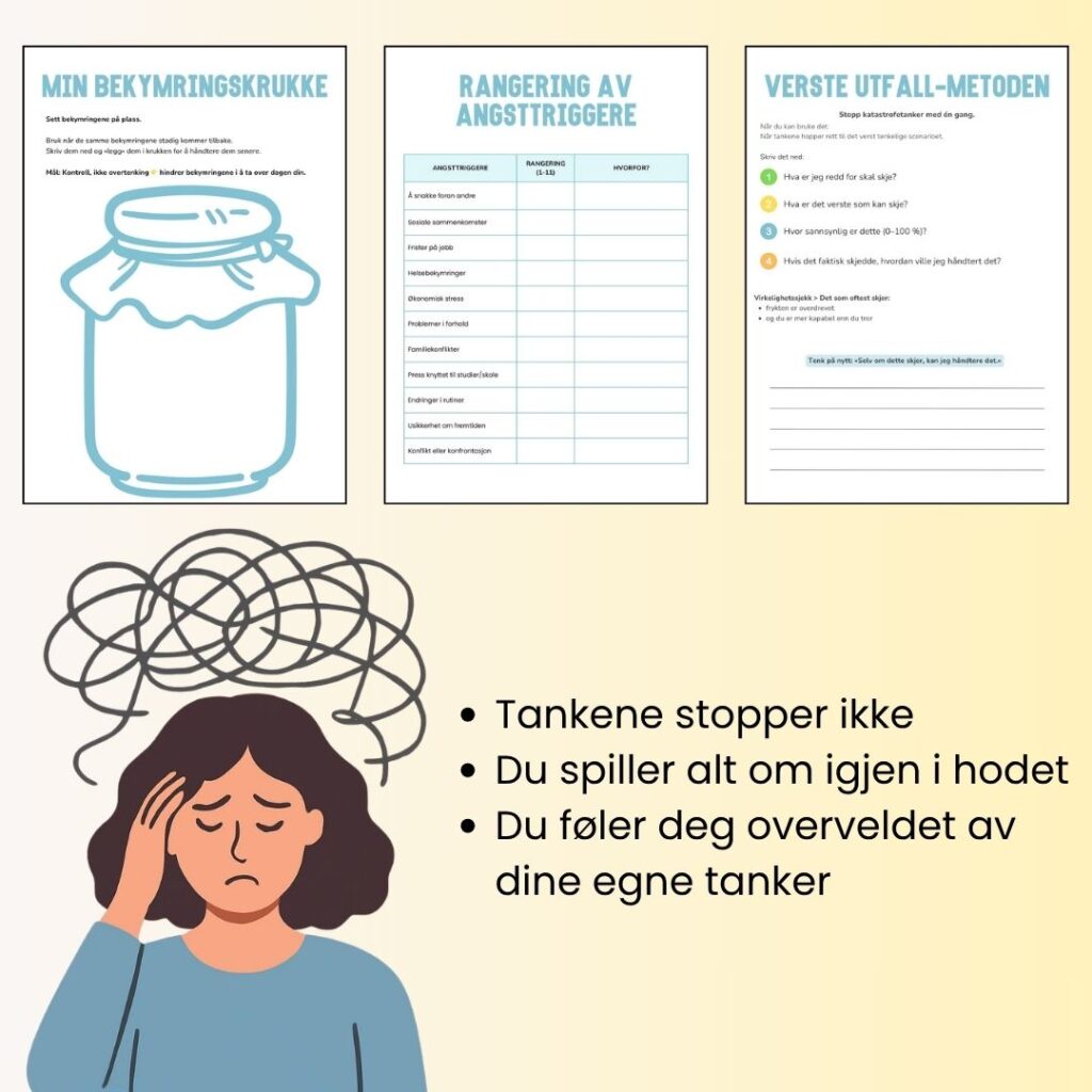 Stopp overtenking og ro ned tankene dine