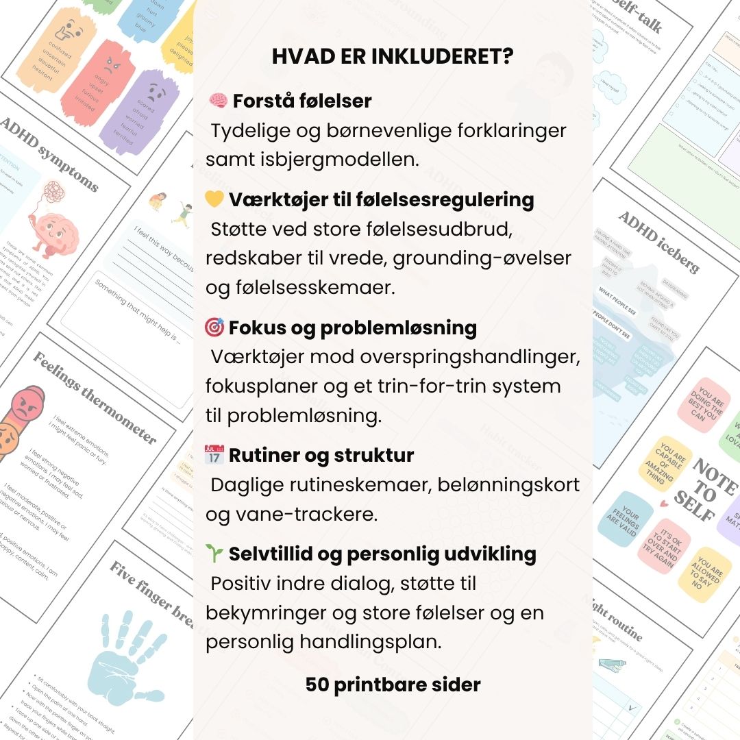 System til mere rolige rutiner og færre følelsesudbrud